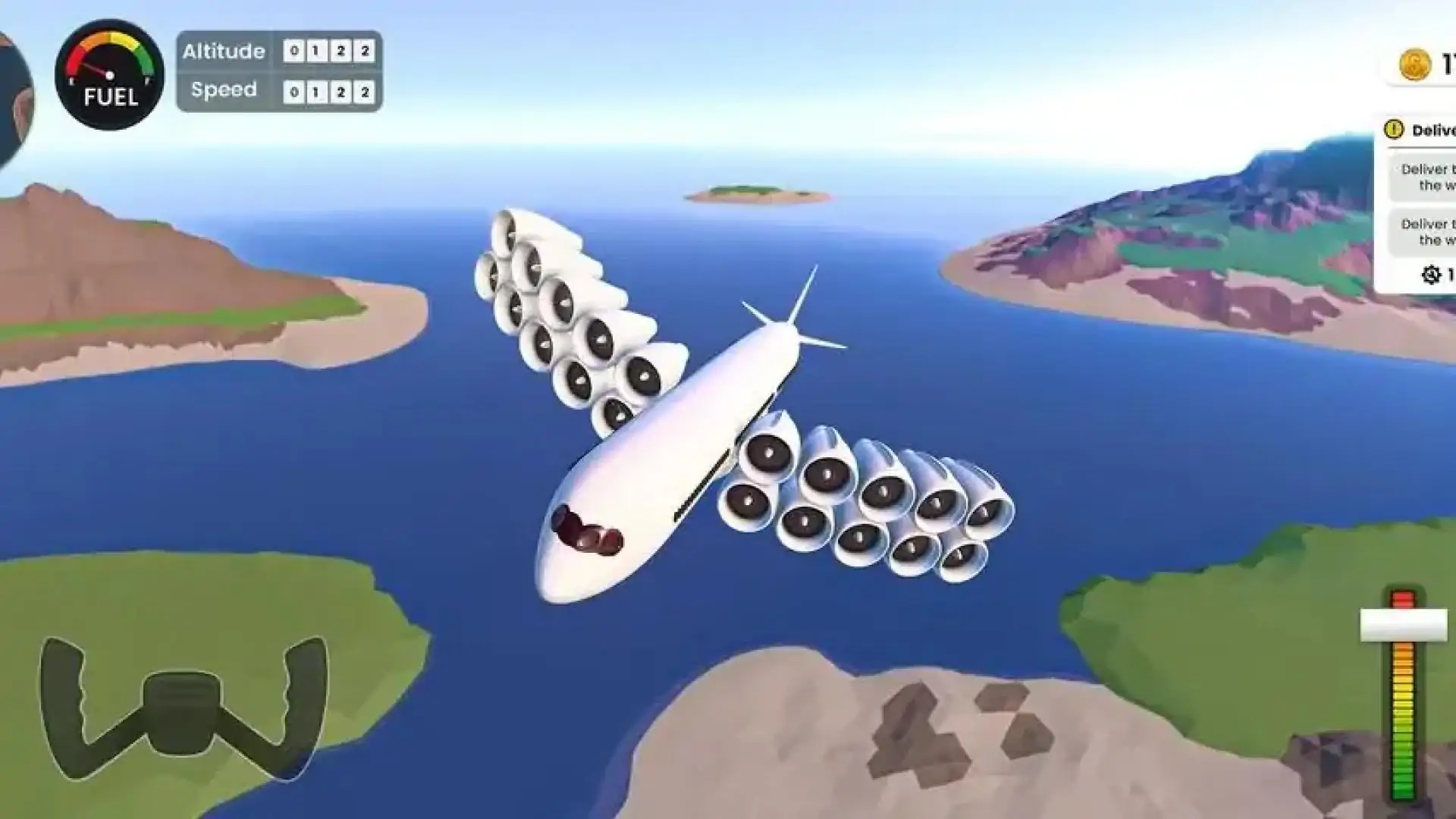 手搓飞机模拟器
