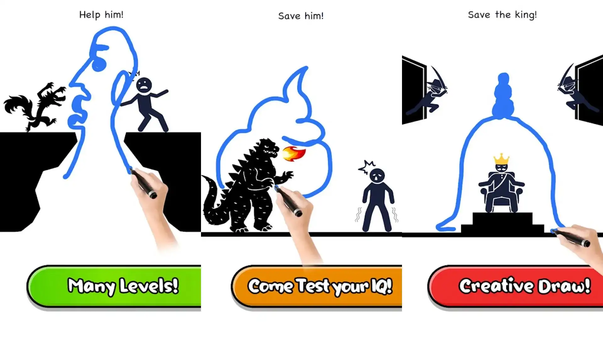 抽奖挑战:拯救火柴人