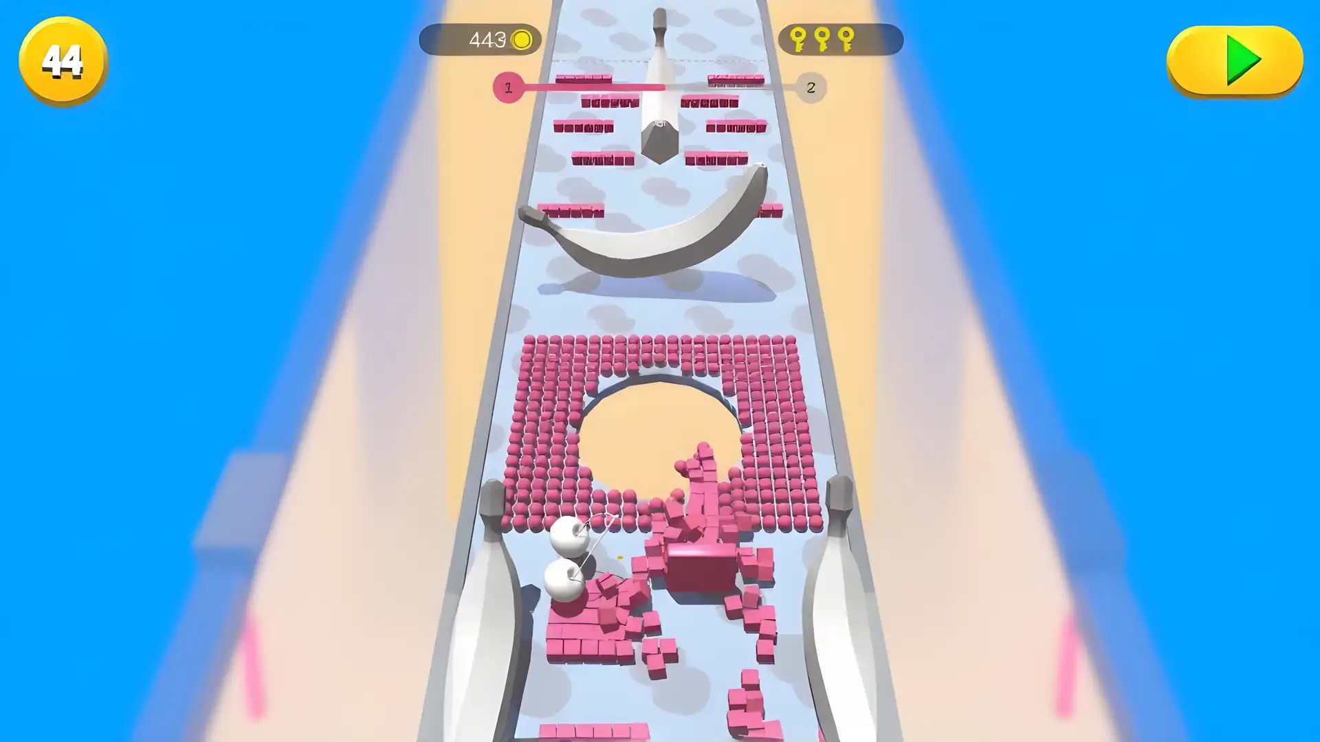 颜色冲突3D。