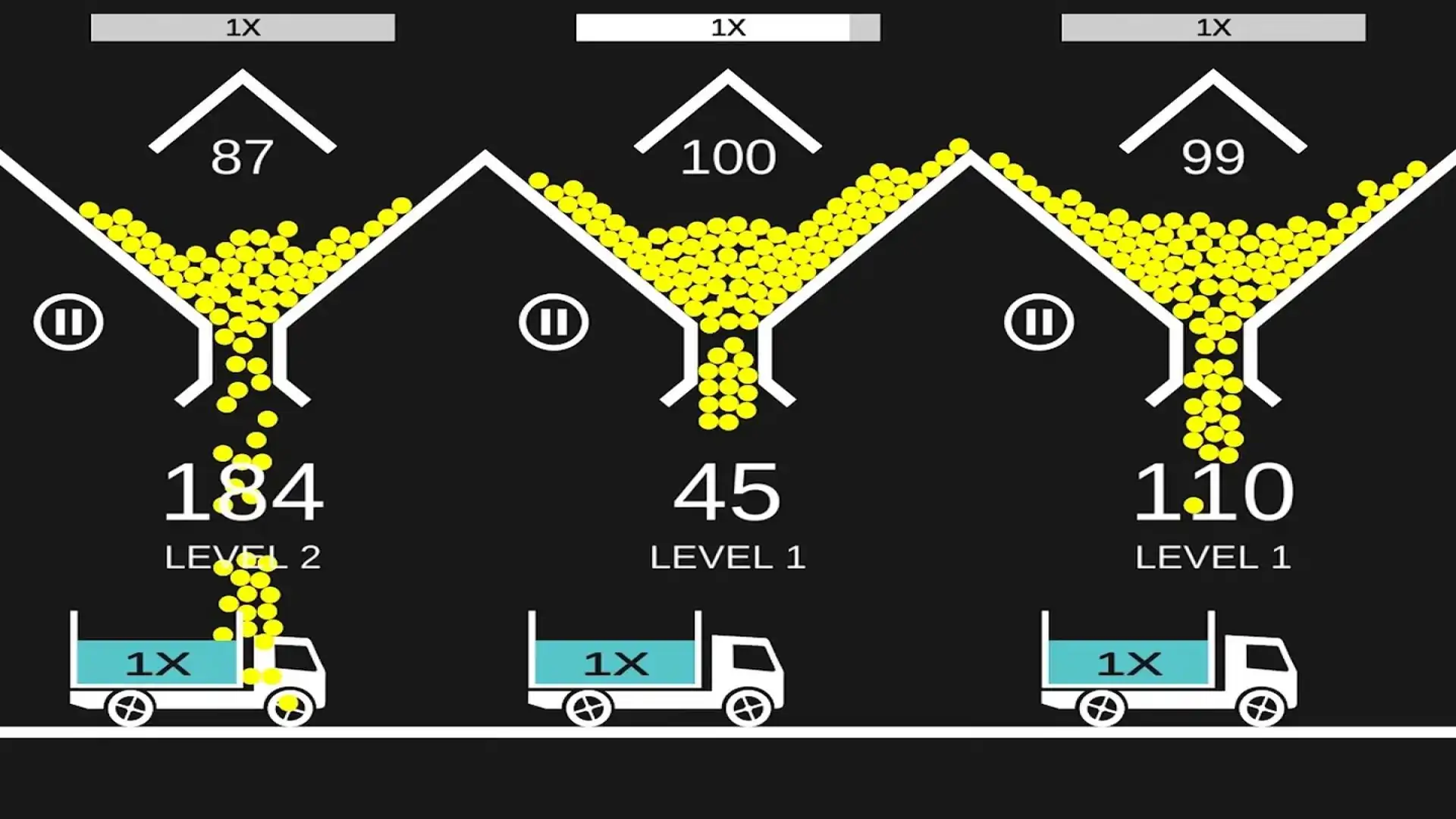 装满卡车
