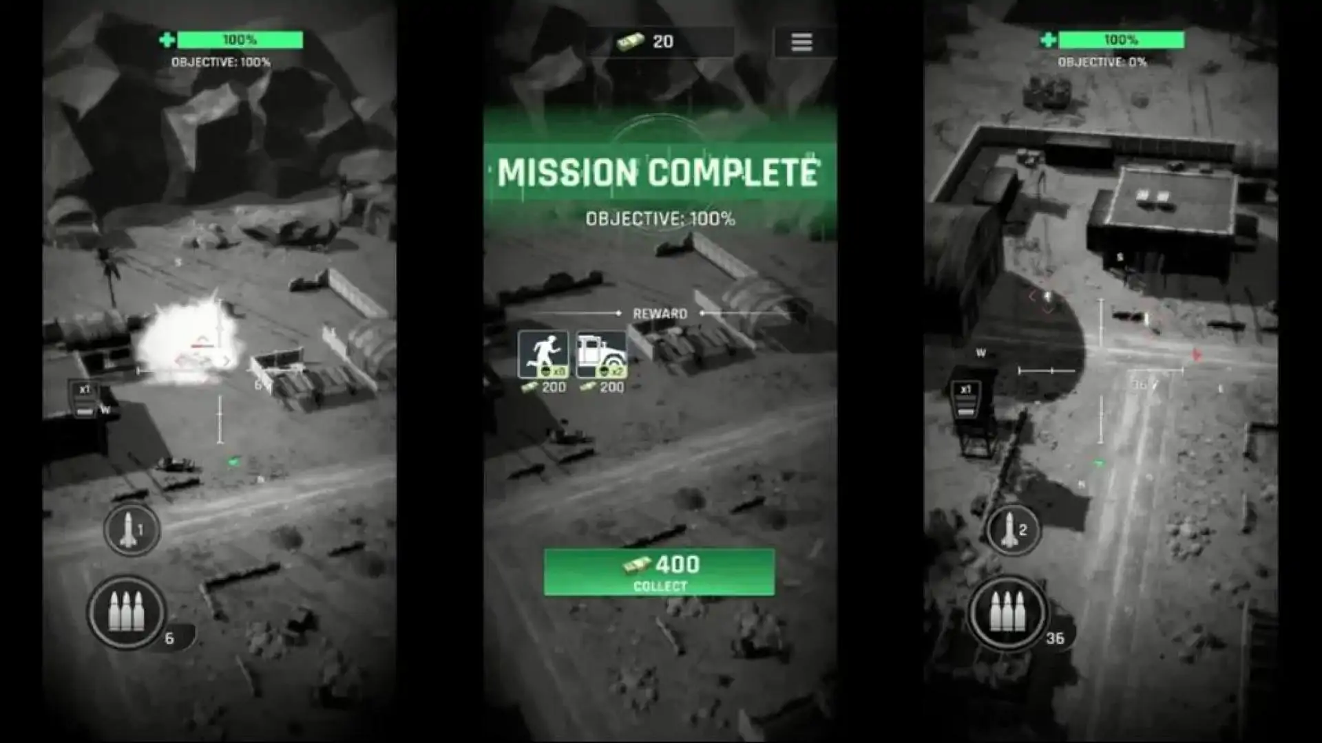 空袭：3D 射击游戏