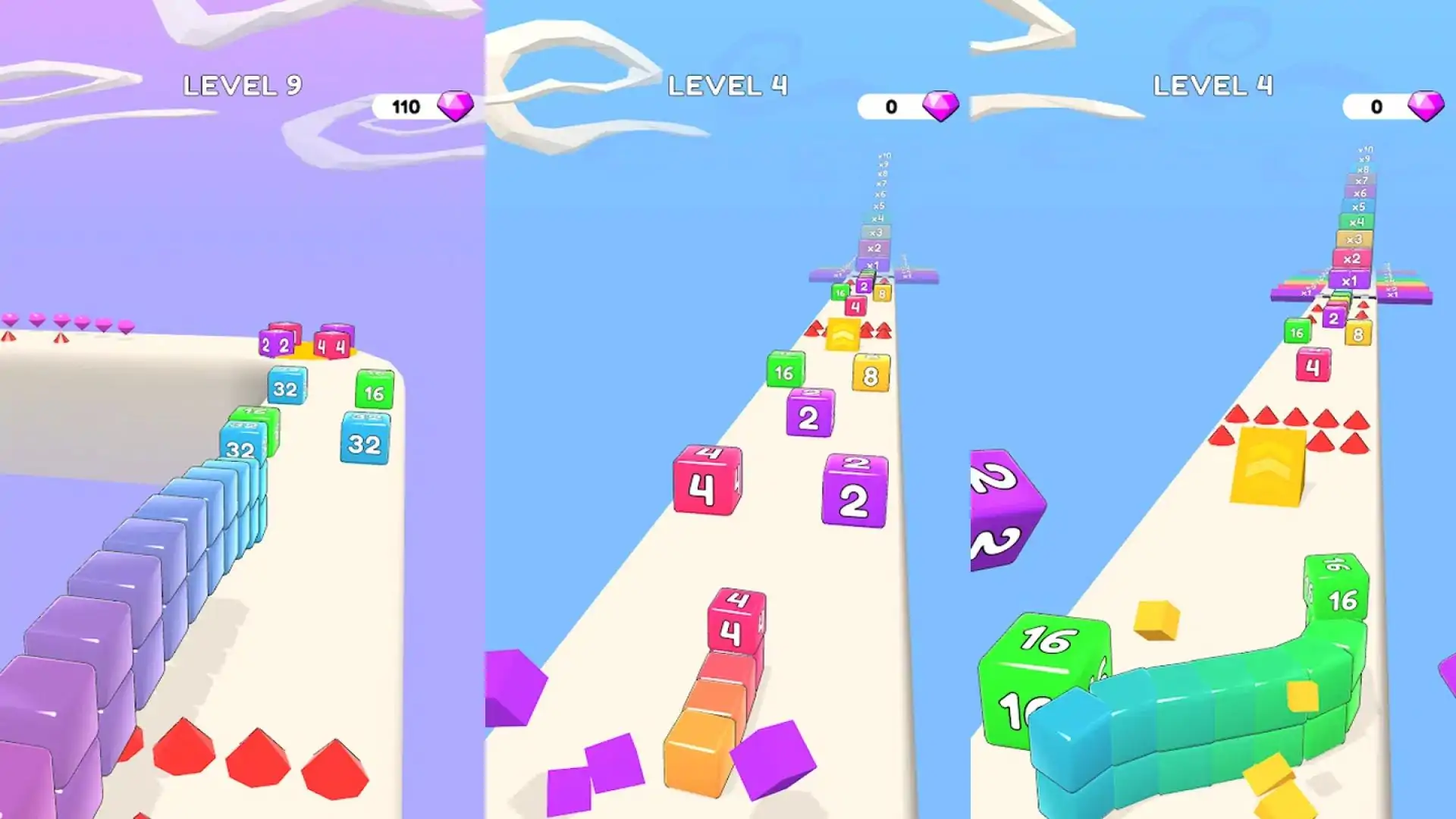 立方体运行2048