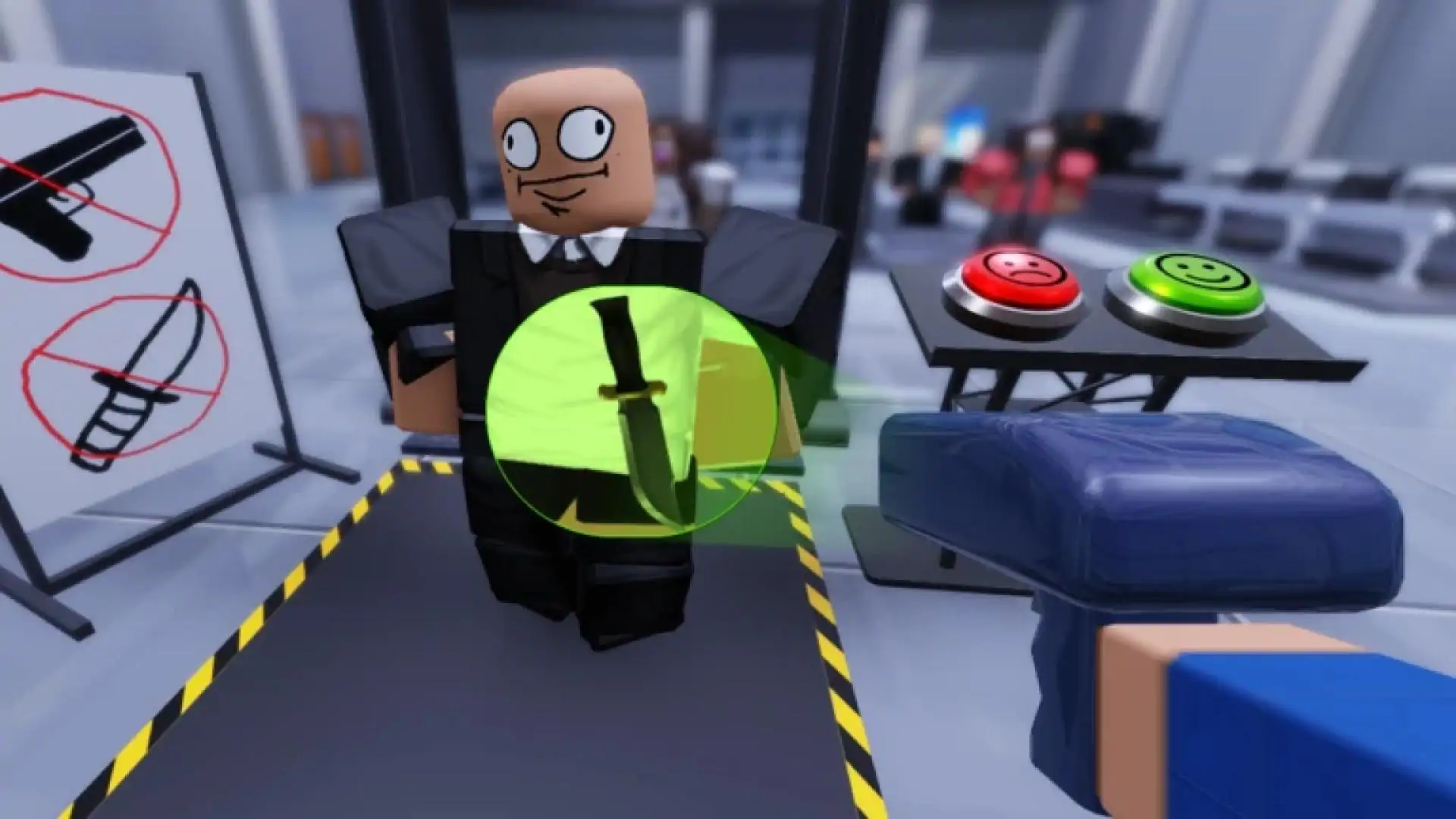 保证机场安全（Roblox地图）