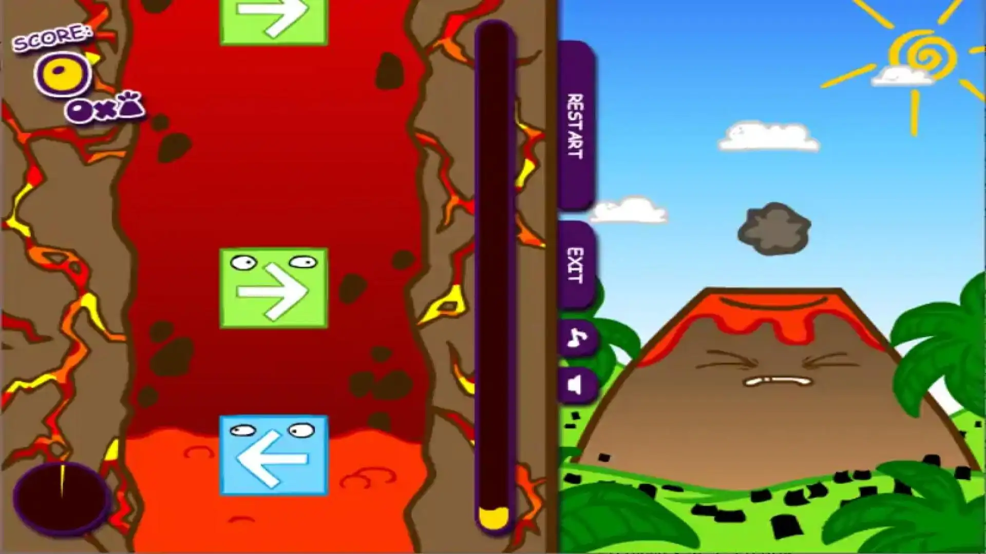 爆发小火山