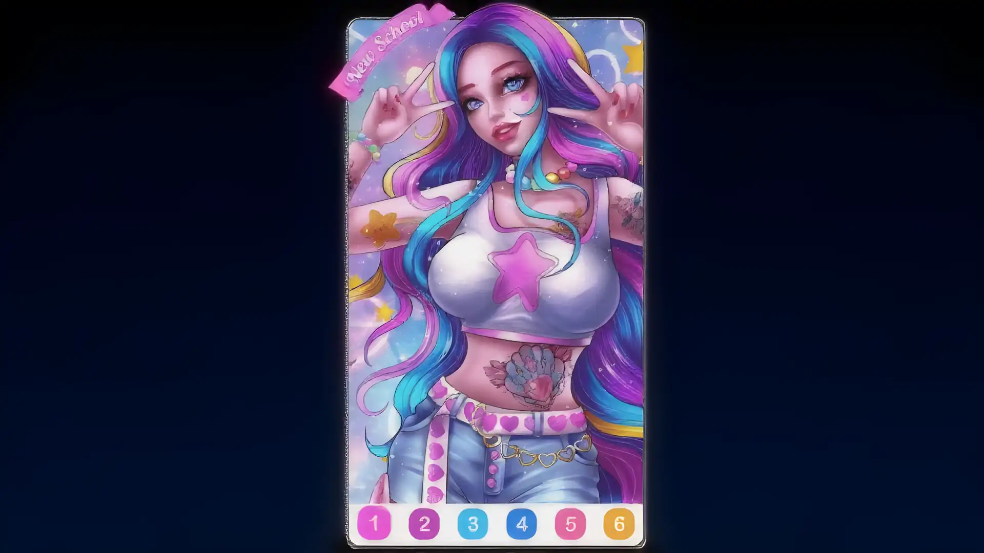 色彩大师：放松色彩游戏