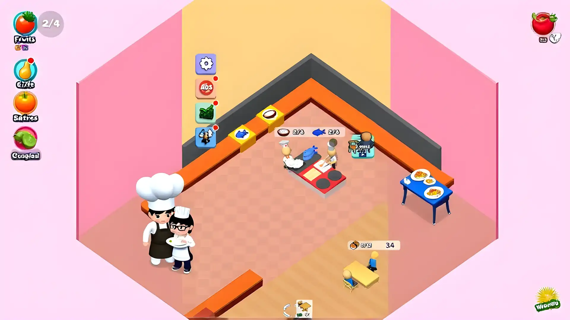 我的寿司公司：烹饪热