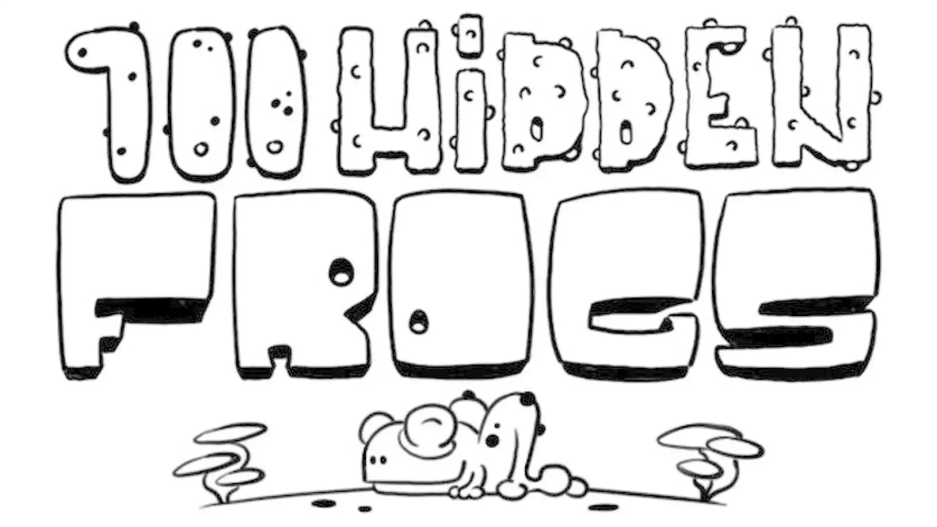 100 hidden frogs