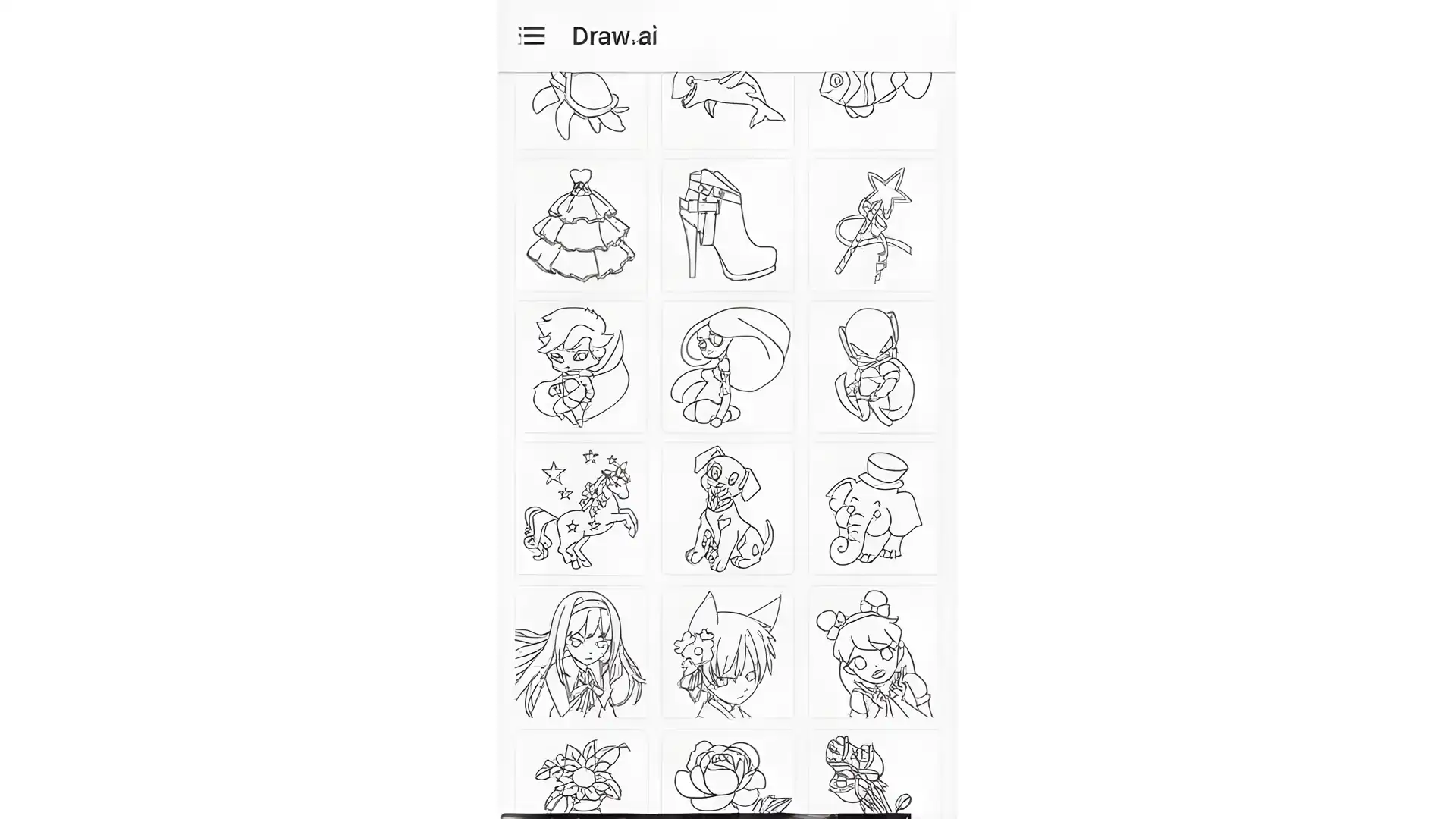 Draw.ai-学习绘画和着色
