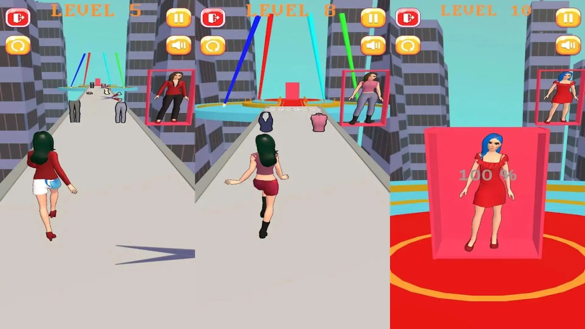 时尚娃娃设计师3D游戏