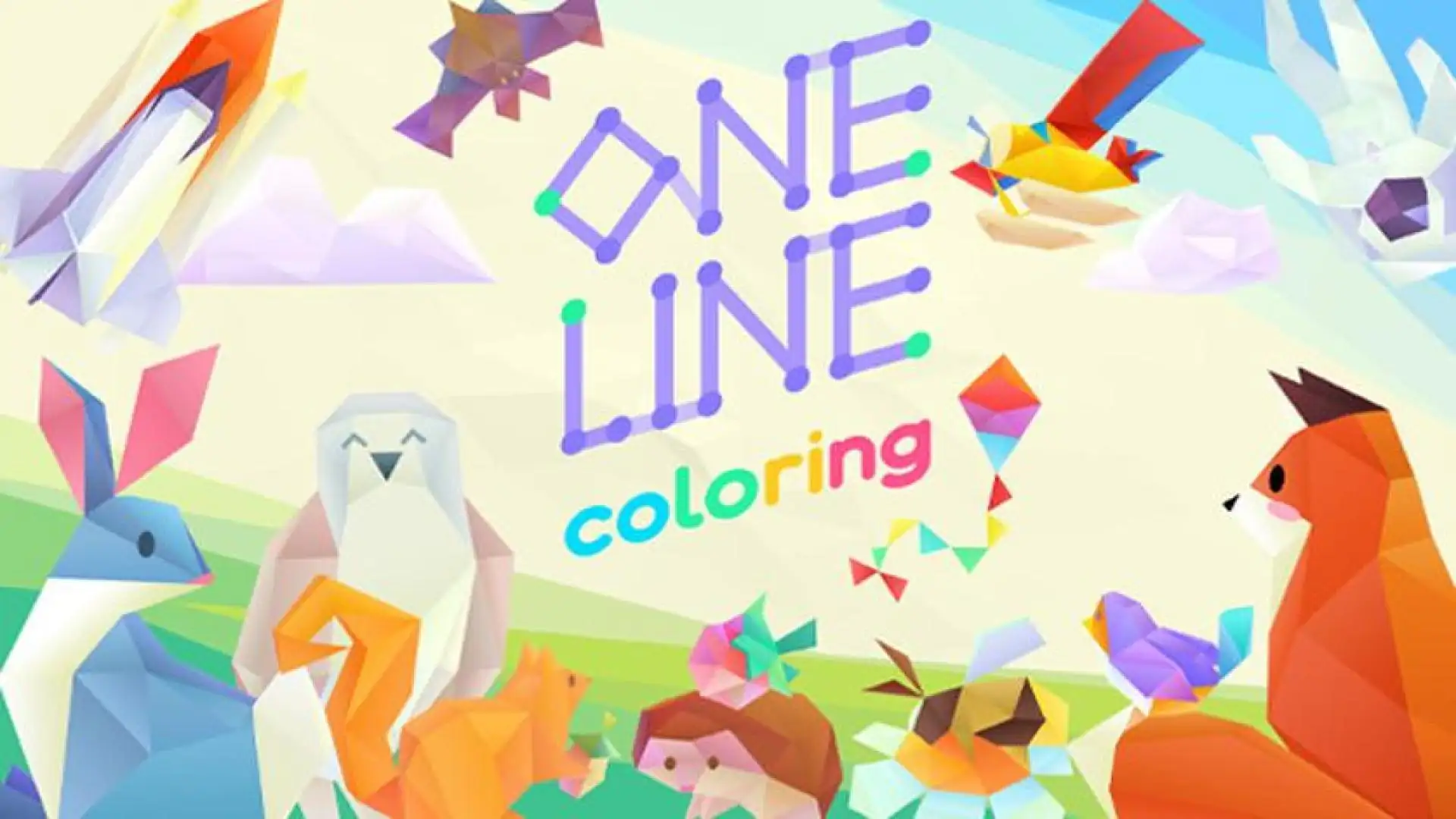 One Line Coloring
