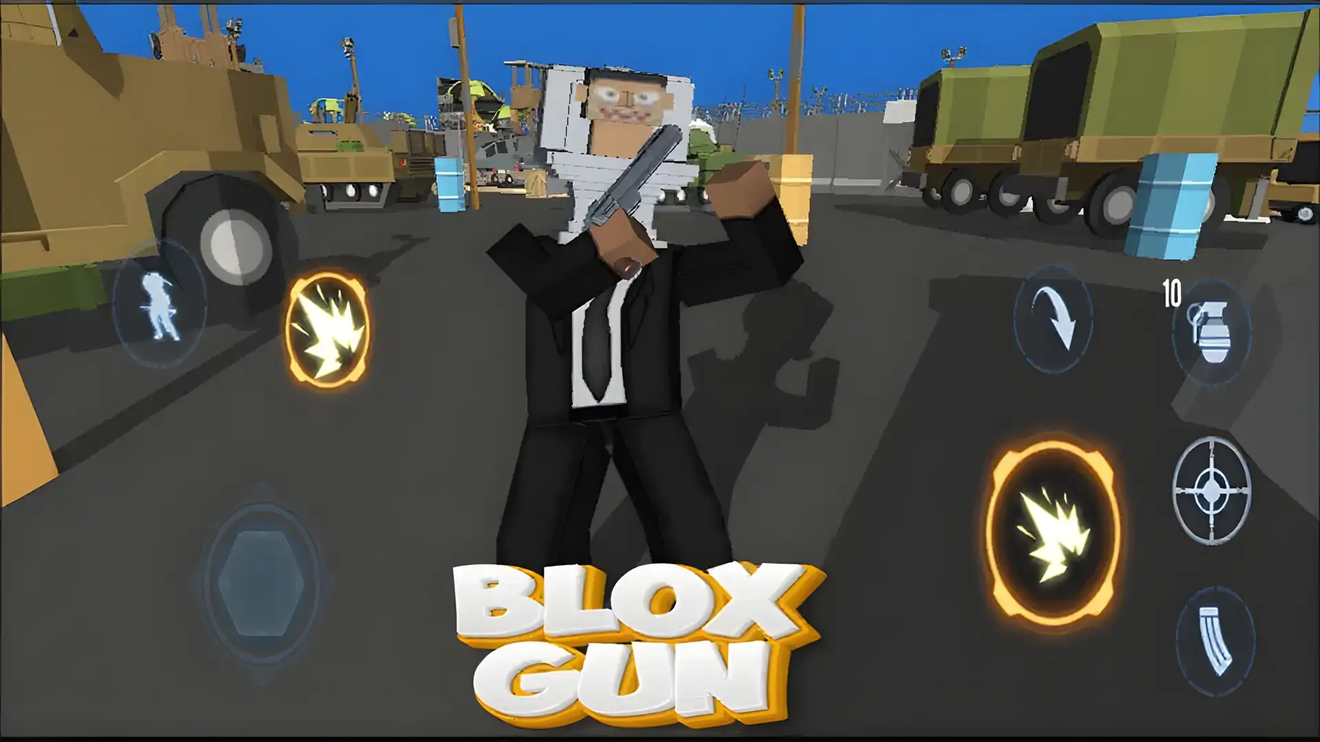 Blox枪厕所怪兽大战