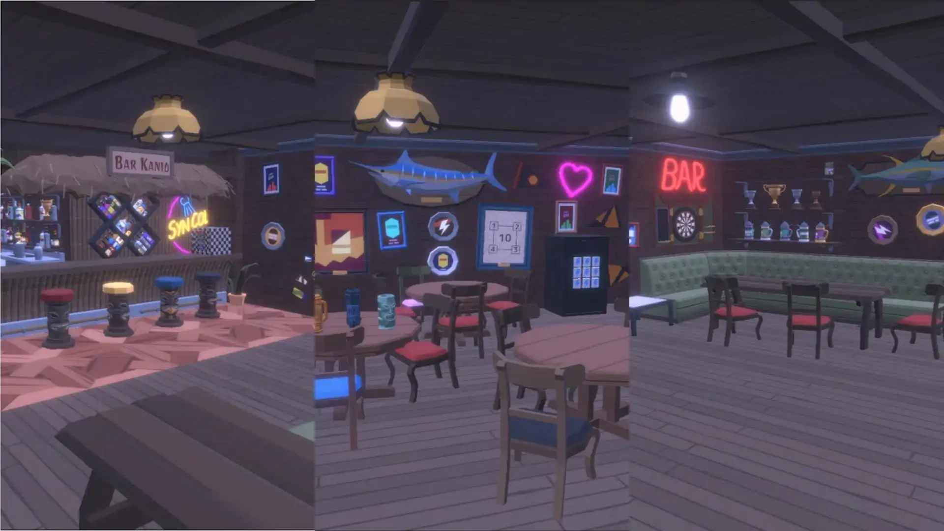 逃脱游戏夜间酒吧