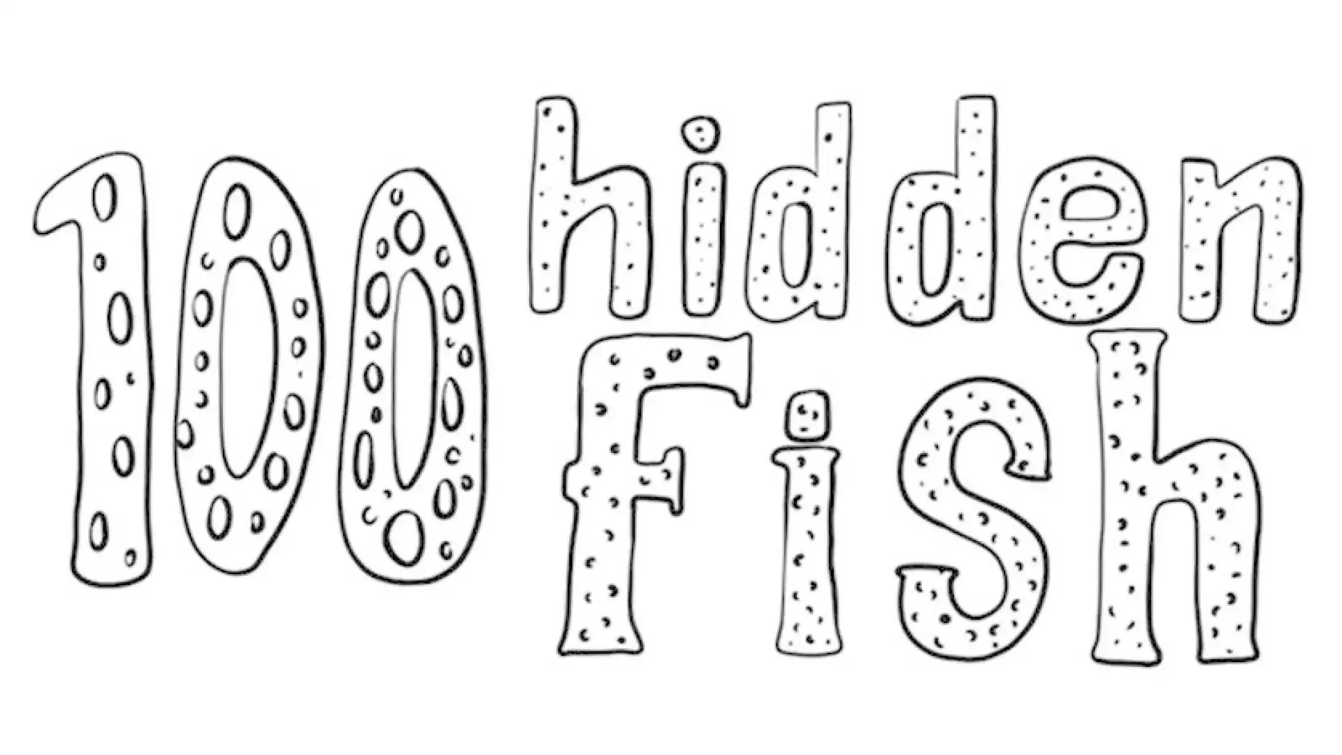 100 hidden fish