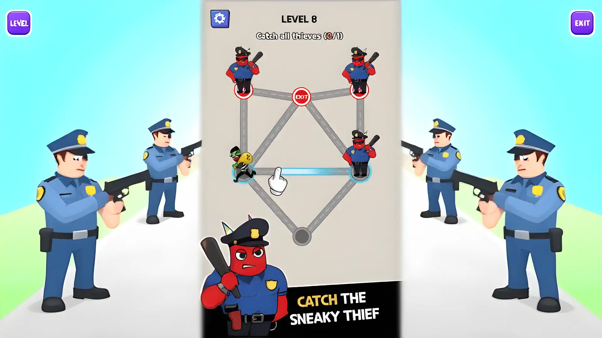 Catch The Thief: Help Police
