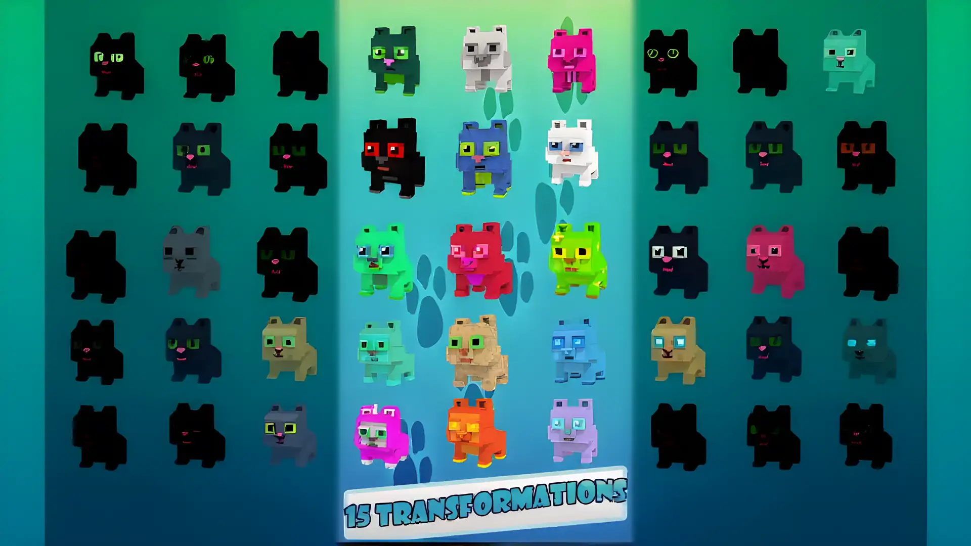 猫跑：赛跑者体素3D