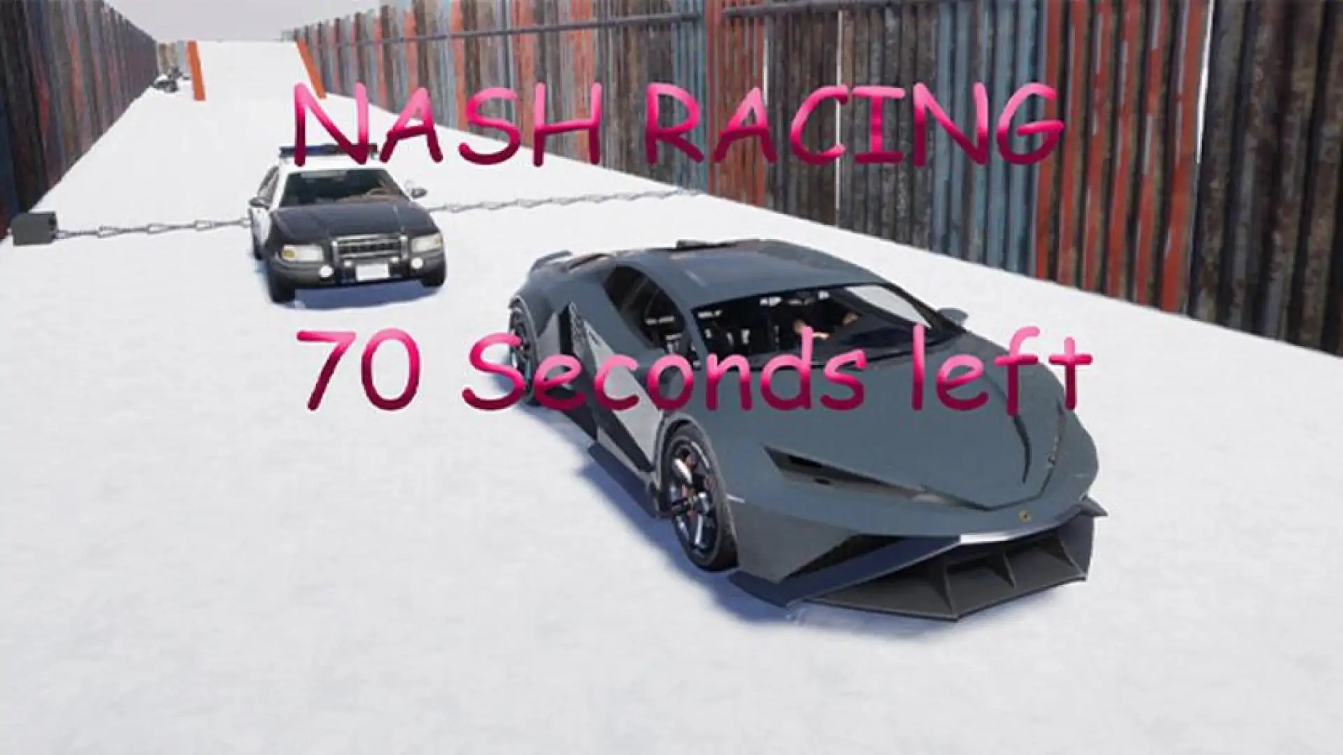 Nash Racing: 70 seconds left