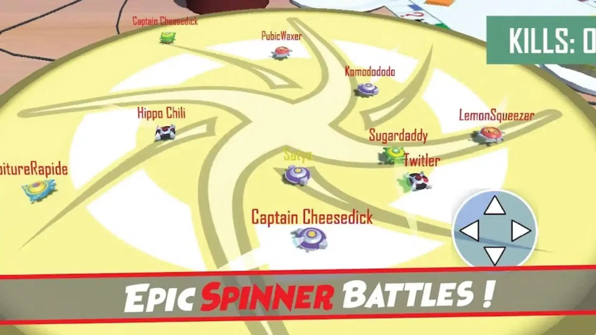 BaybladeTurboSpinner-旋转顶级刀片游戏