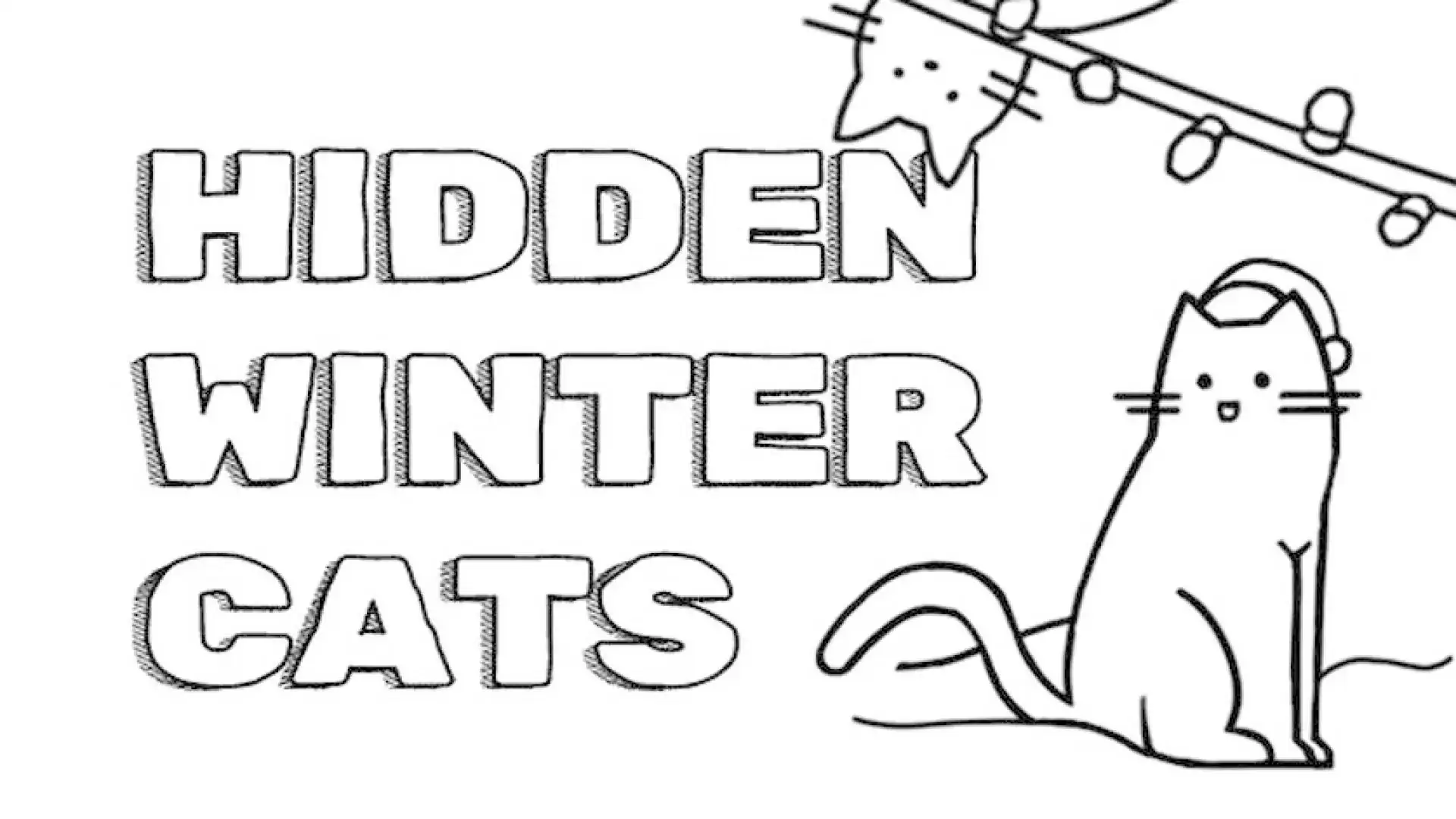隐藏的冬猫 / Hidden Winter Cats