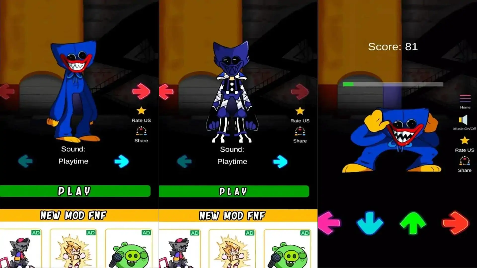 fnfhuggymod测试