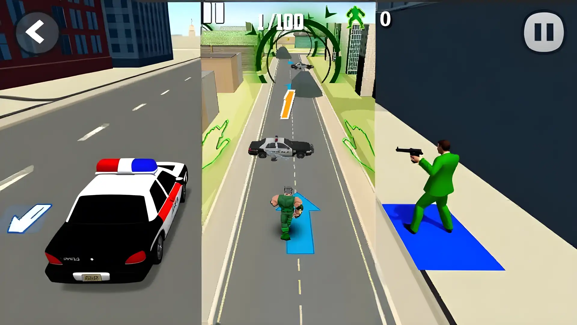 Smash Monster : Police Chase