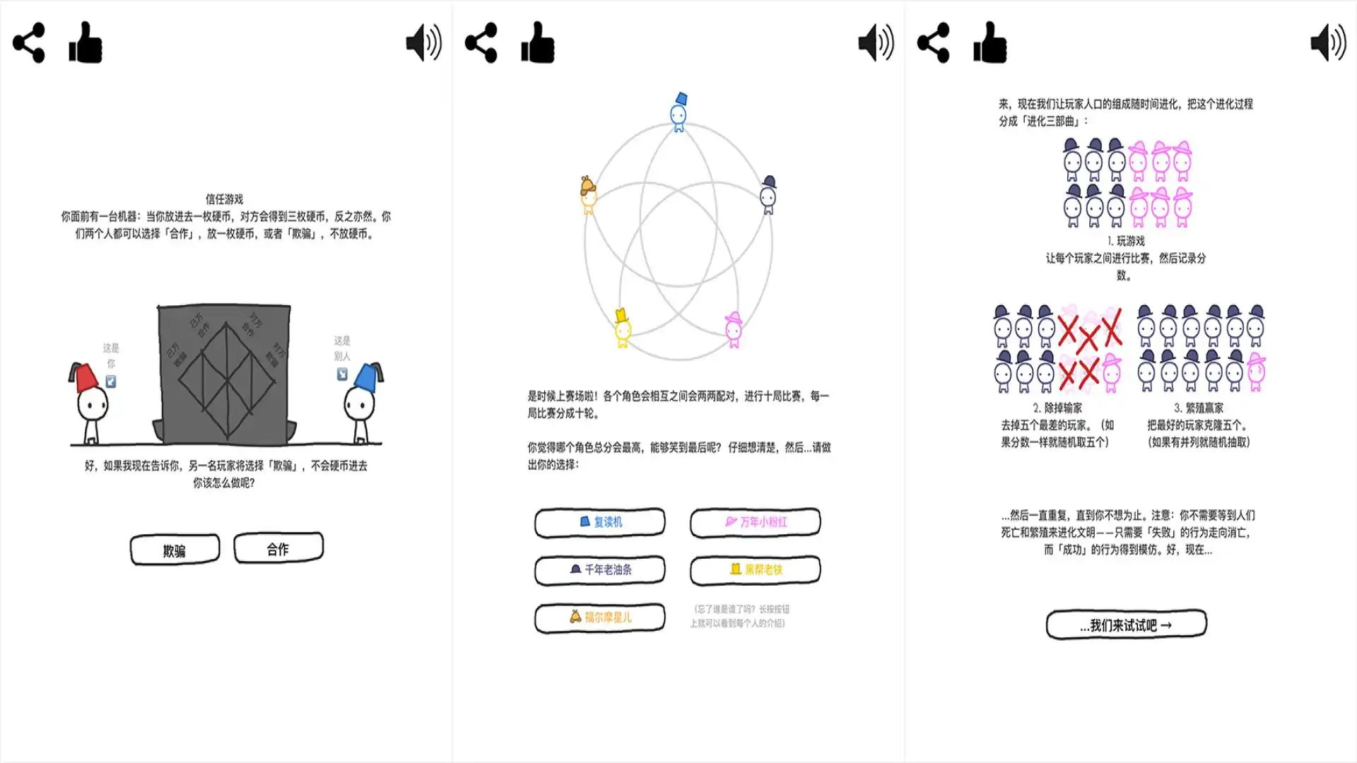 信任的进化-合作自私的基因