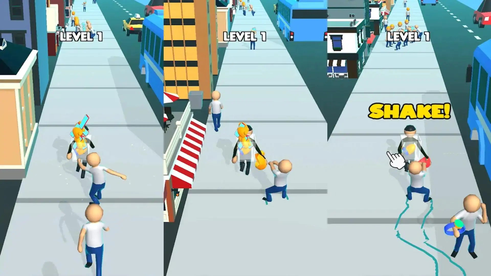 小偷奔跑