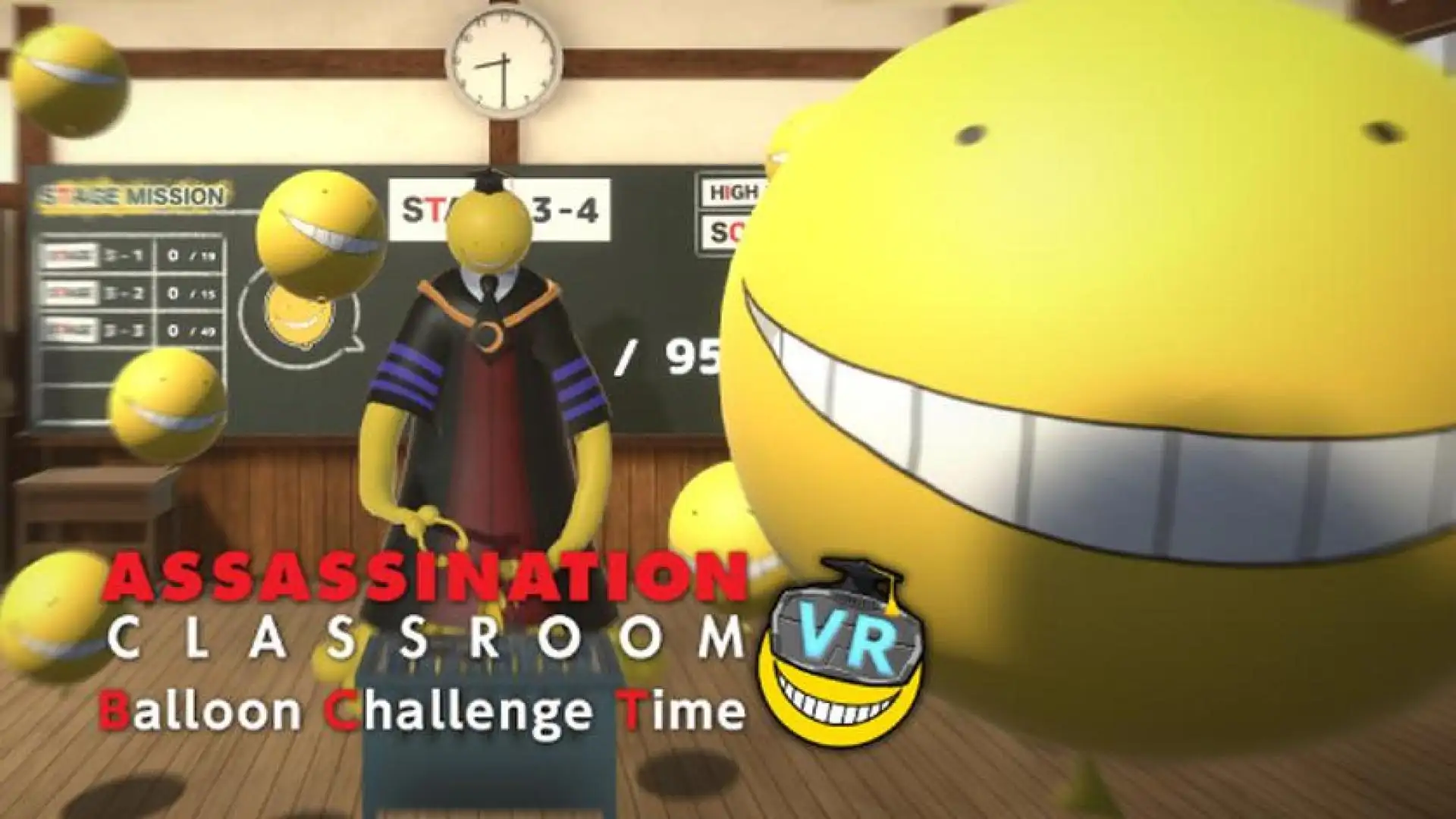 Assassination ClassroomVR Balloon Challenge Time/暗殺教室VR バルーンチャレンジの時間