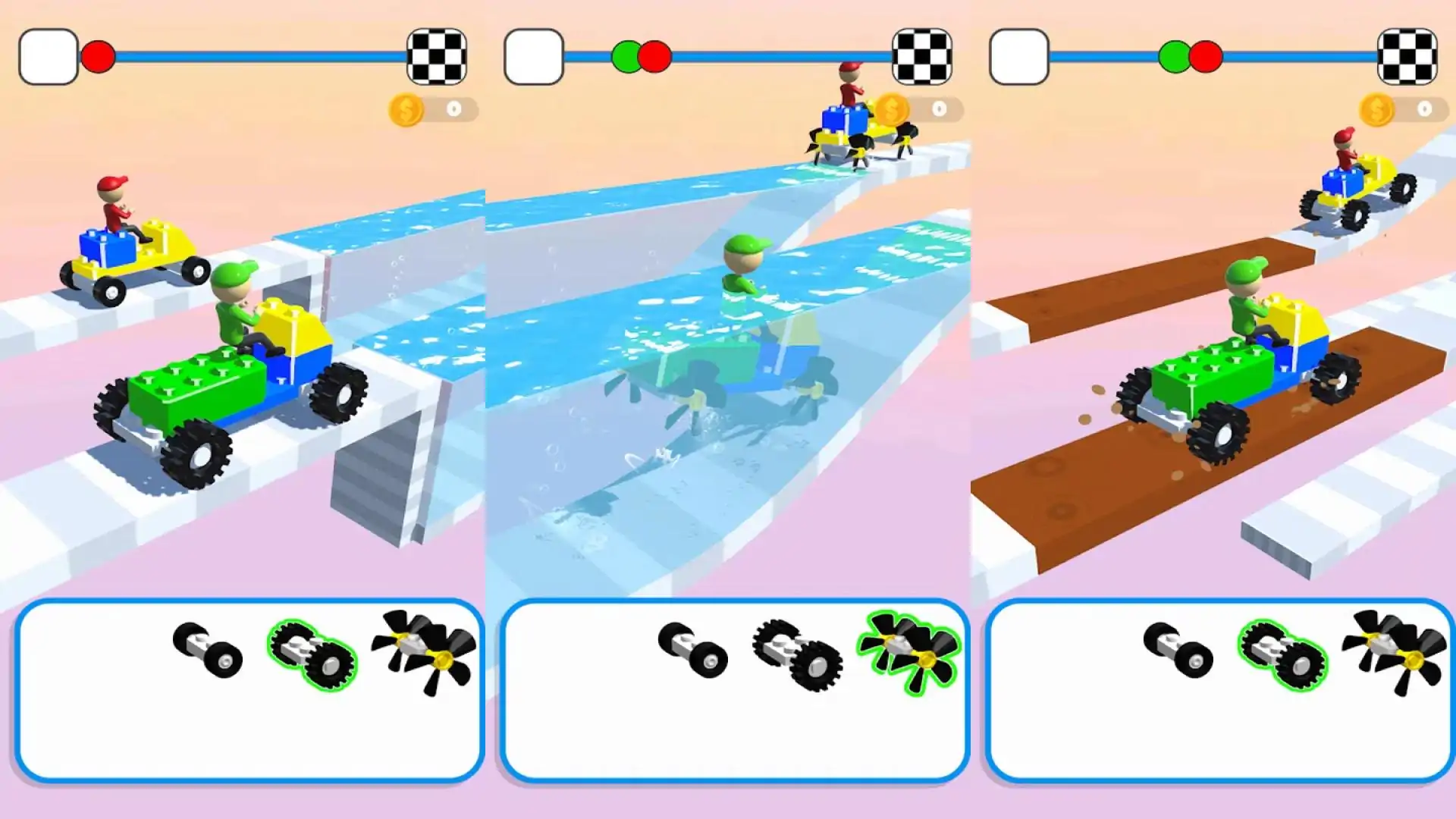 方块竞赛3D