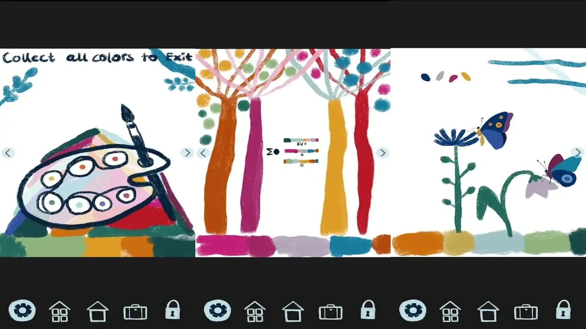 逃离森林：色彩探索