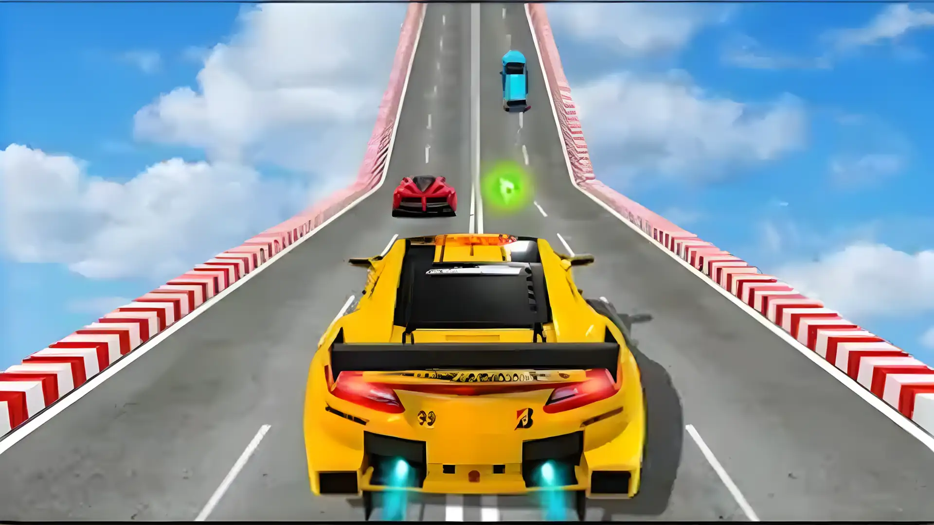 危险吉普车赛跑特技3D模拟器