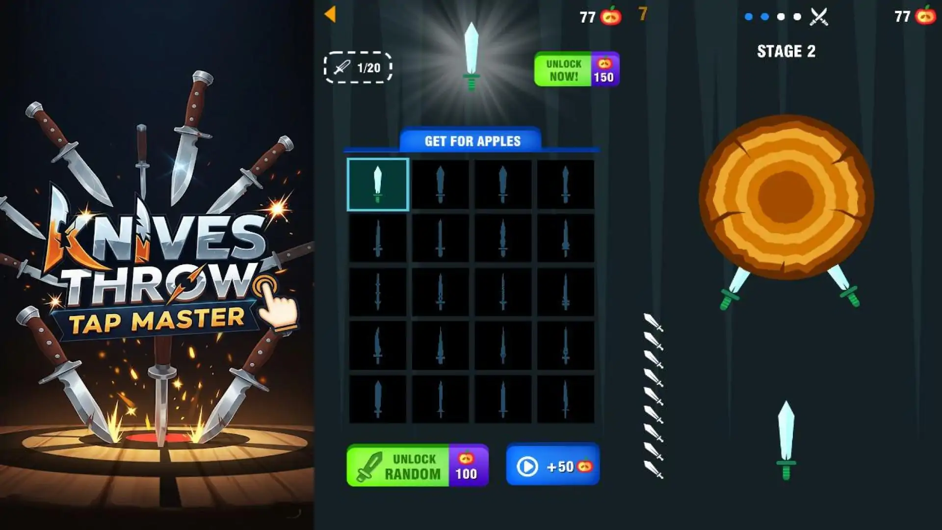 飞刀大师：点击命中