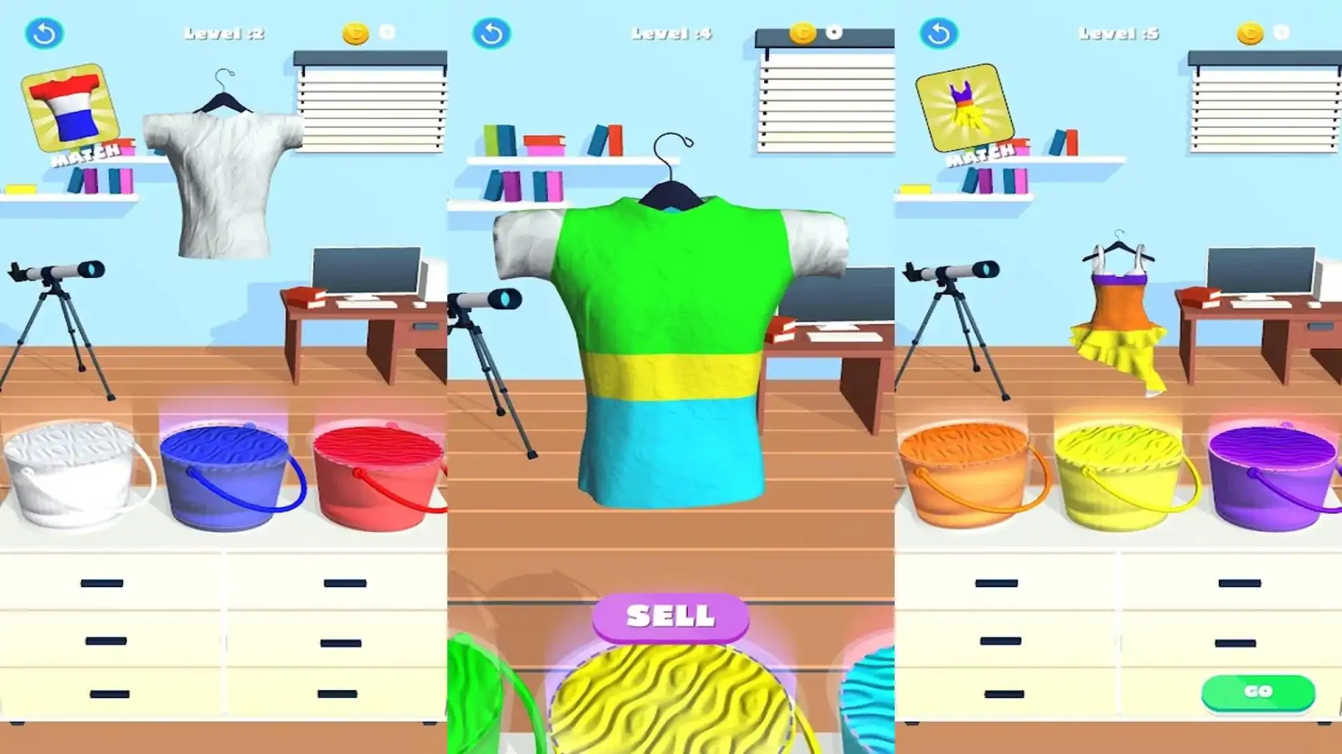 扎染衣服游戏