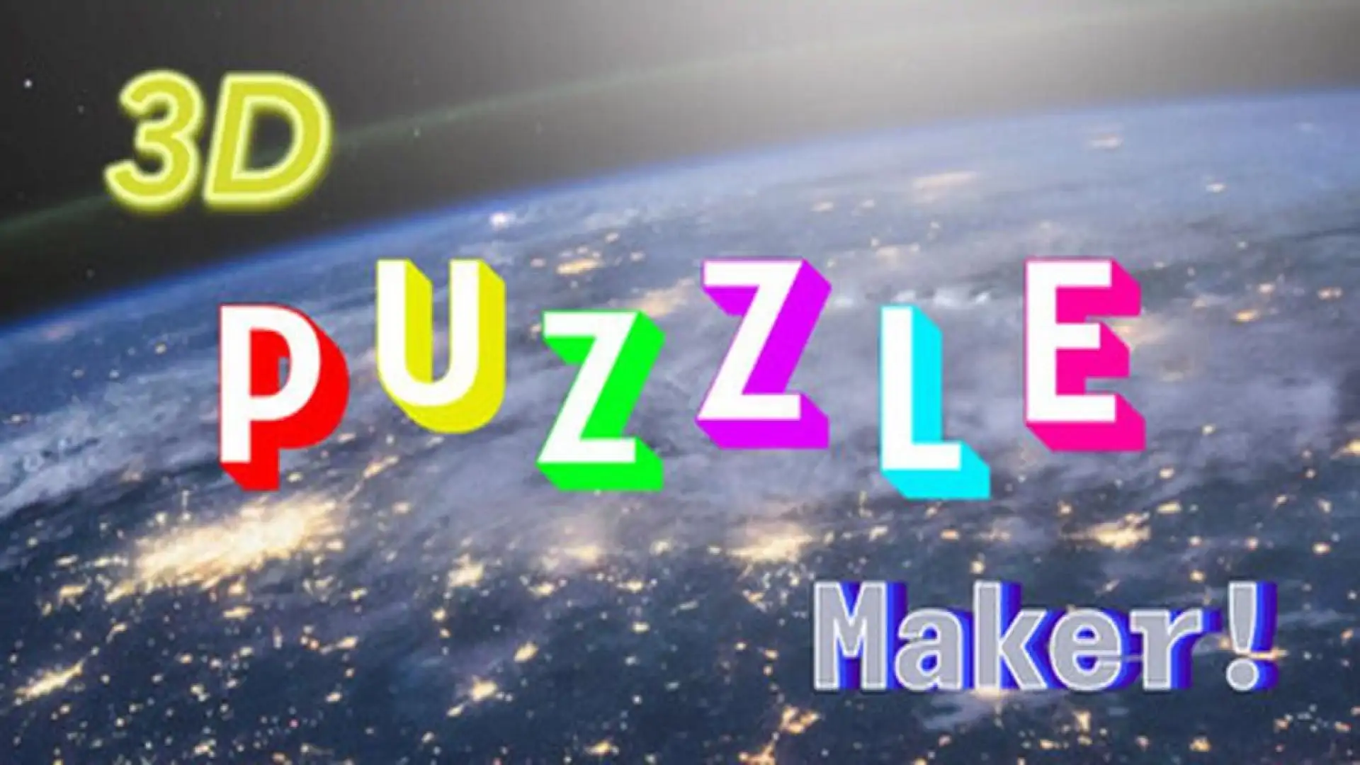 3D Puzzle Maker