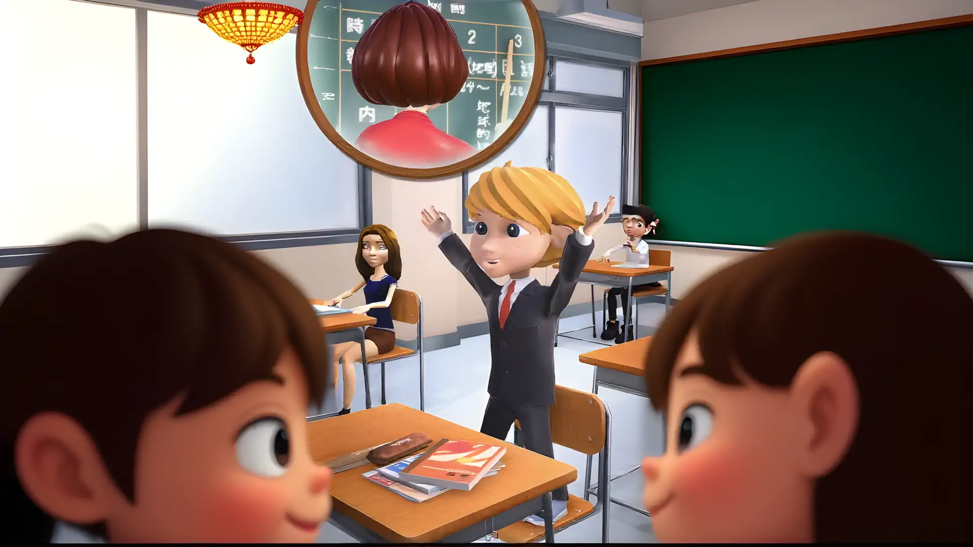 课堂趣味玩3D游戏
