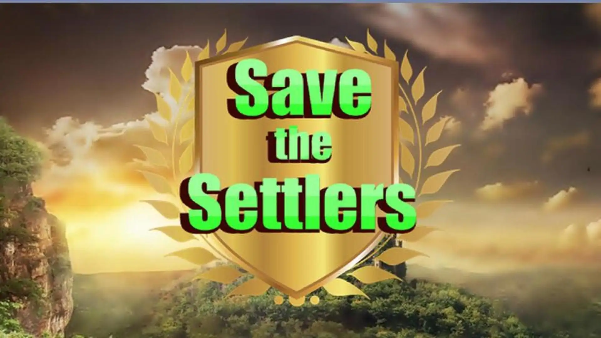 Save the settlers