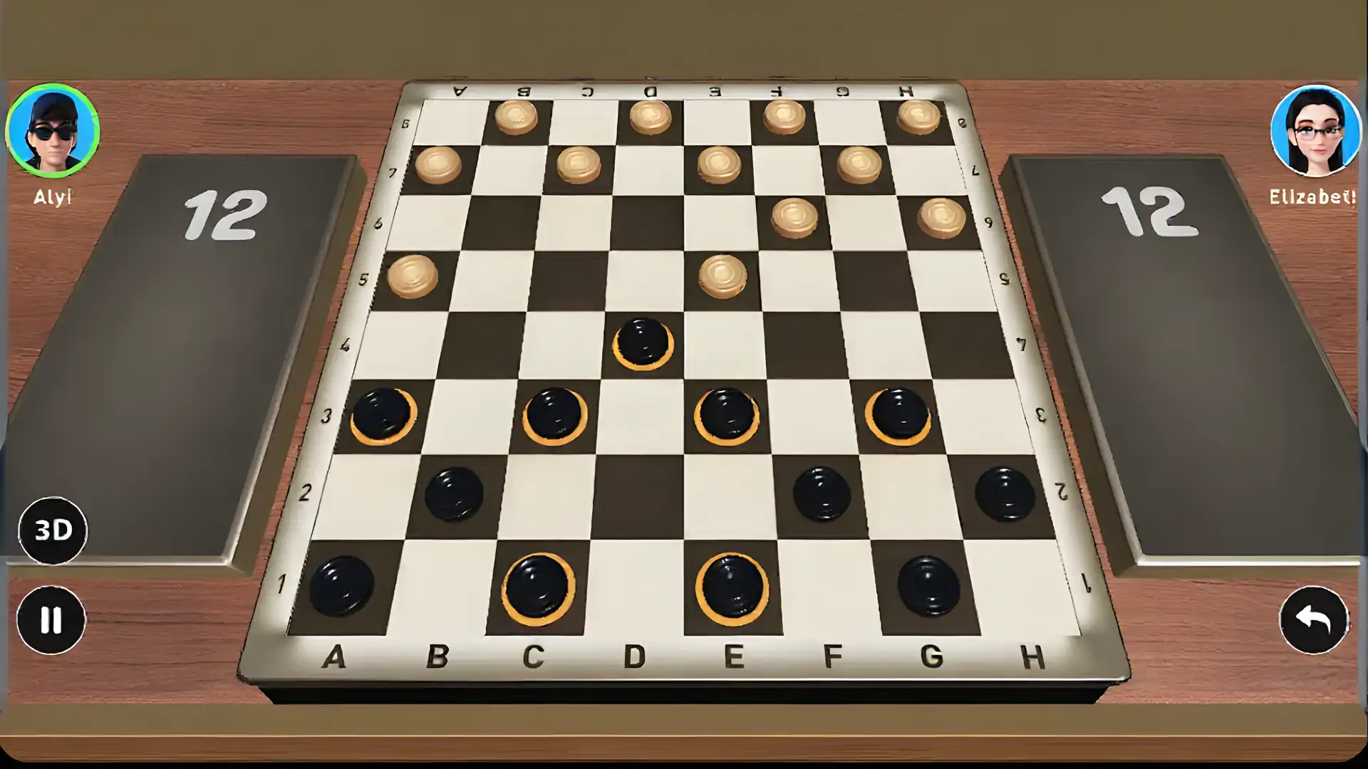 西洋跳棋3D