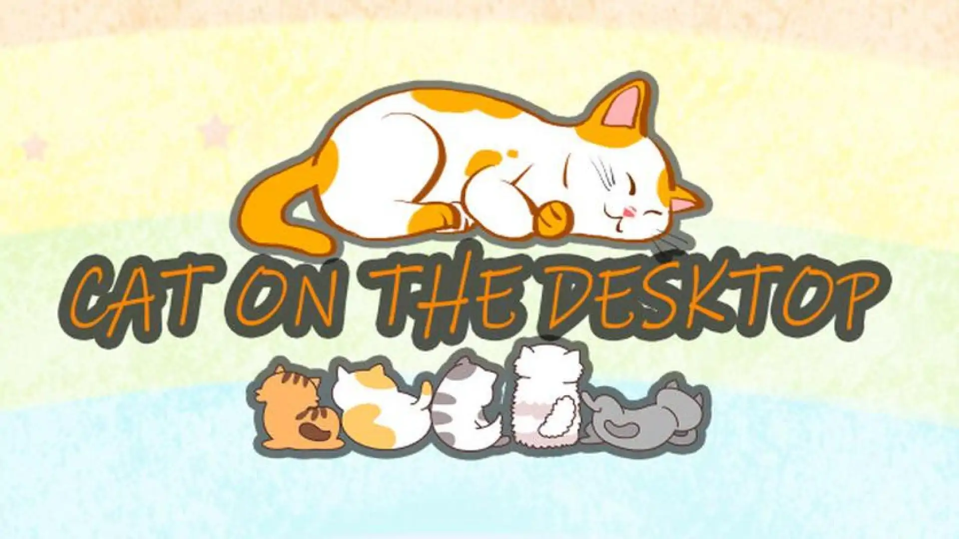 Cat On The Desktop