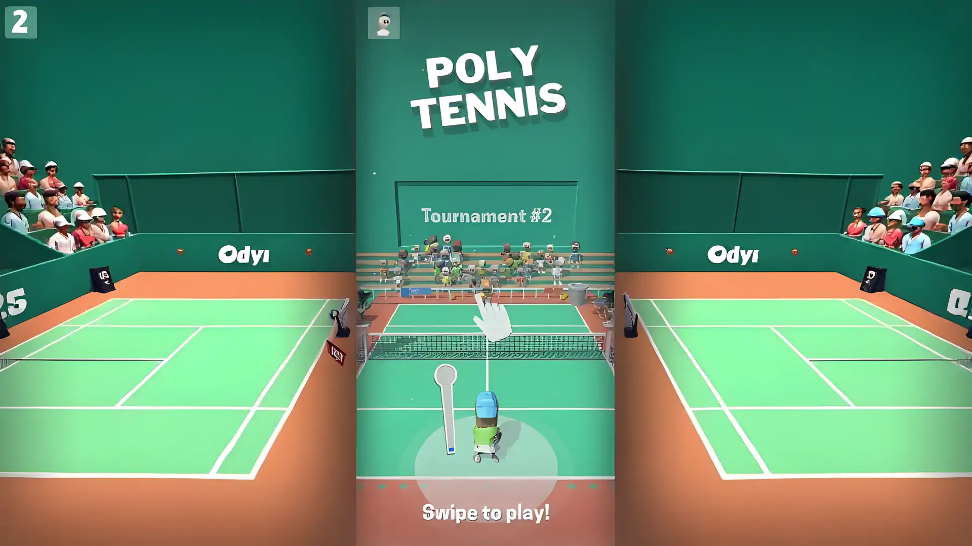 PolyTennis：离线对决