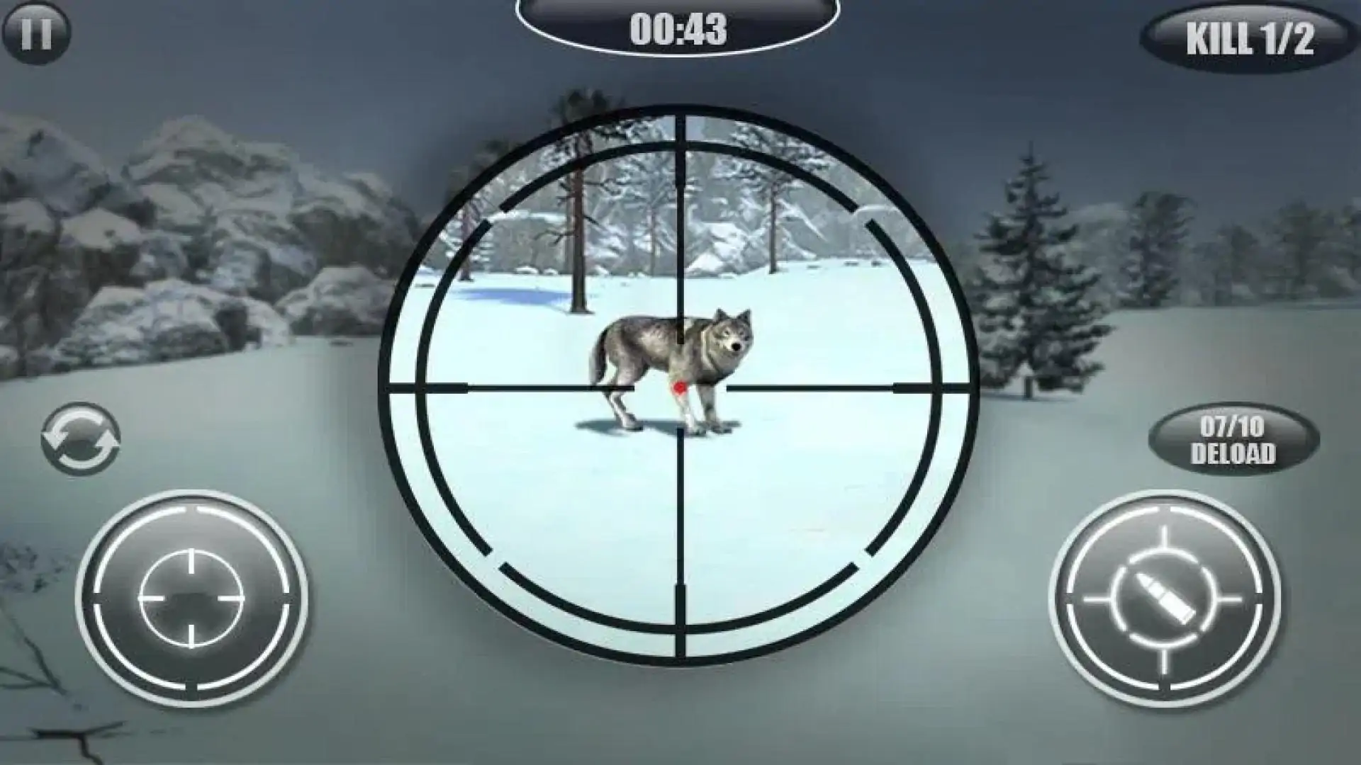 动物攻击鹿狩猎3D游戏