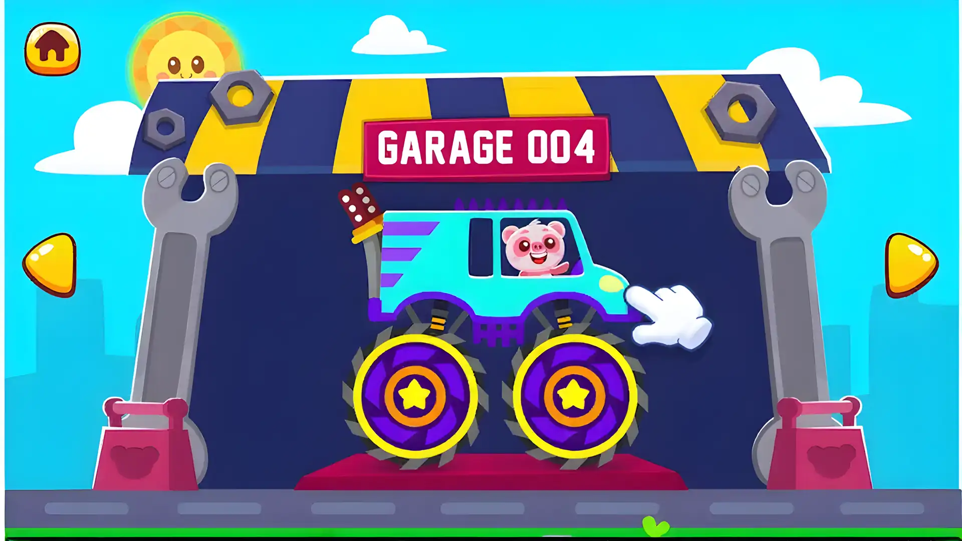 孩子们怪物卡车