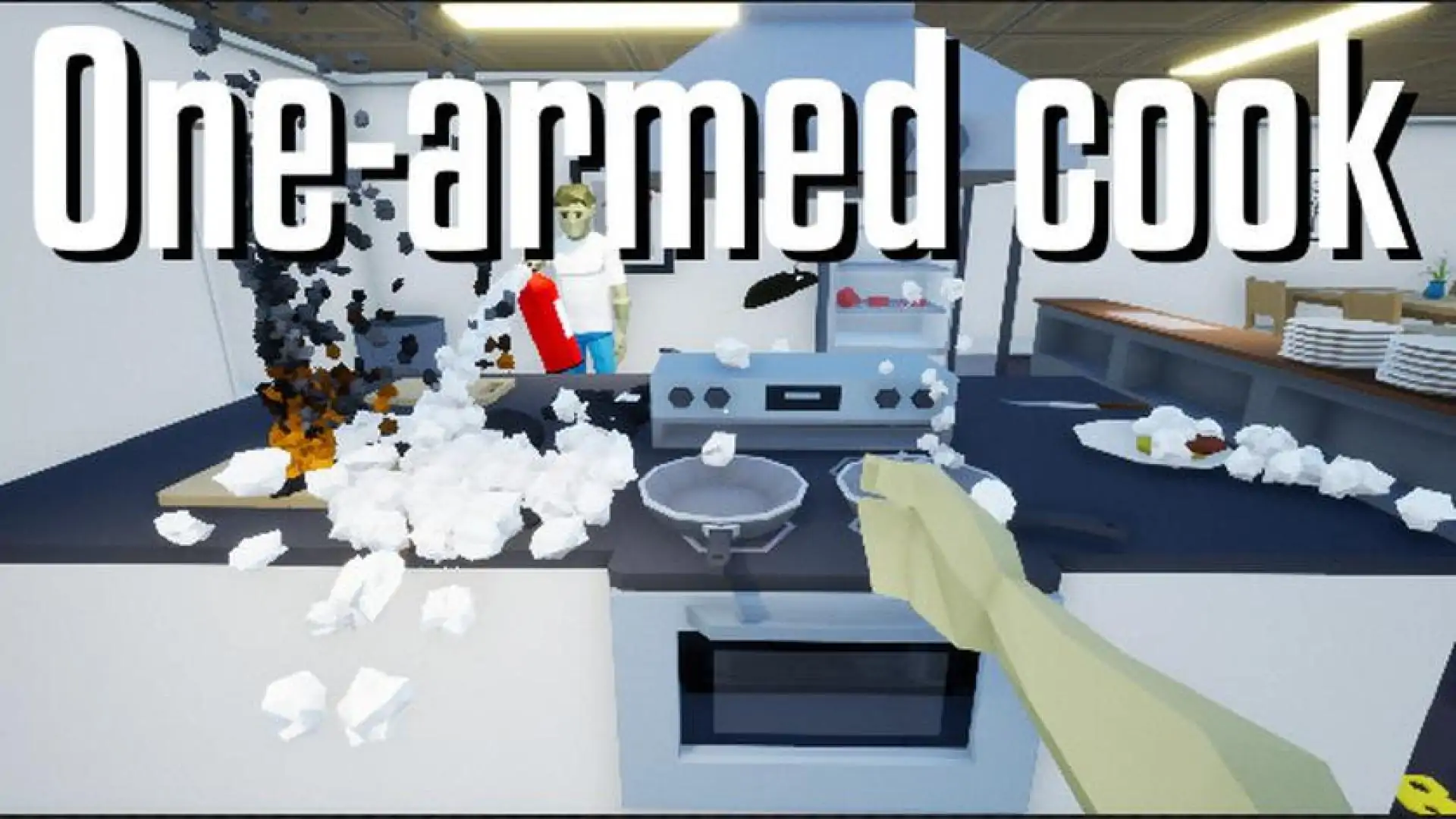 One-armed cook