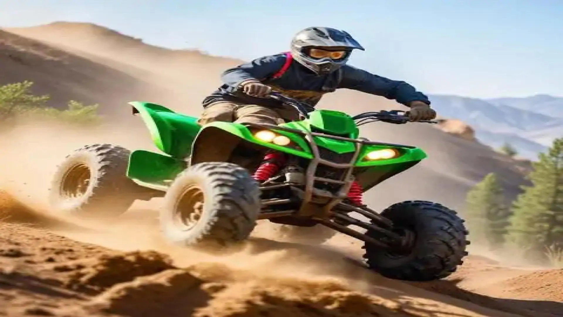 ATV四轮摩托车特技赛车游戏