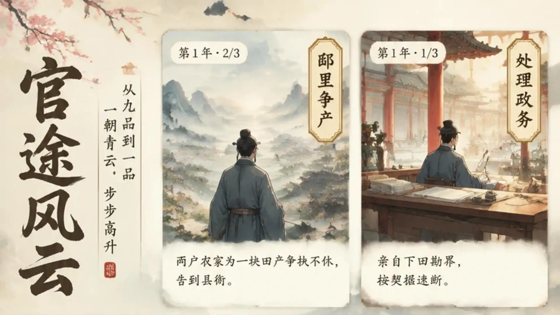 青云路——仕途模拟