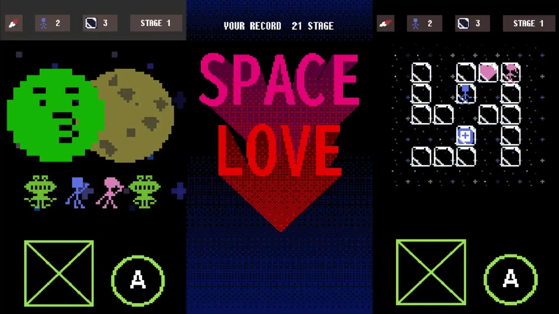 SPACELOVE｜宇宙探索型2D迷路ゲーム
