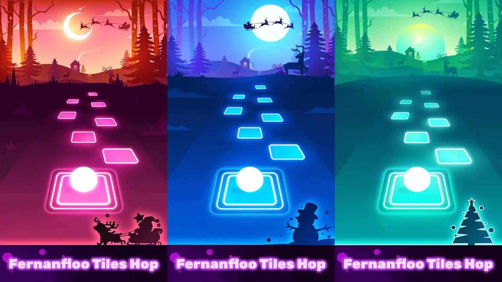 Fernanfloo瓷砖Hop游戏