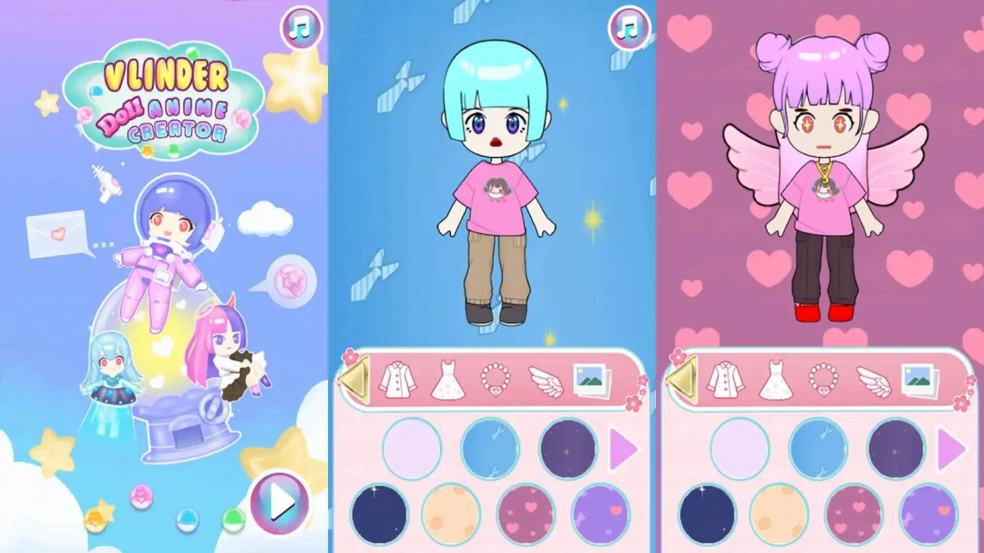 Chibi换装：美人娃娃