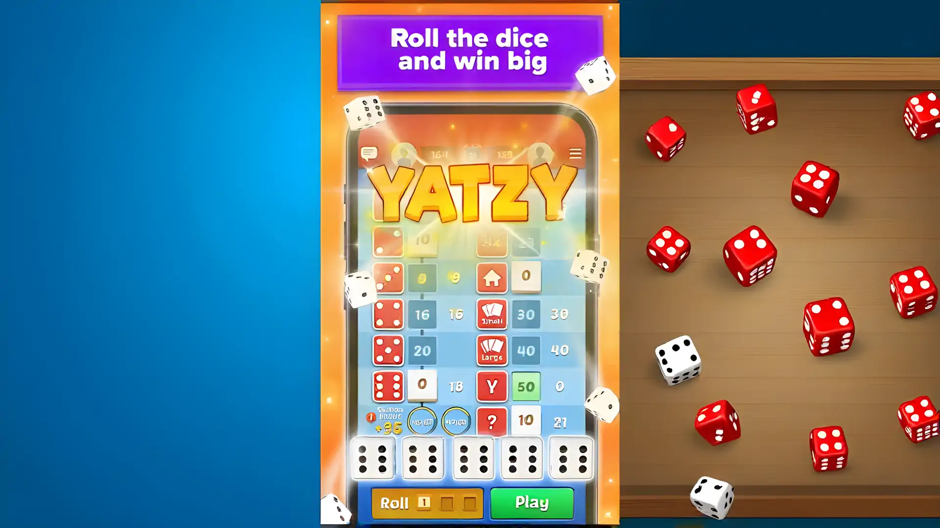 Yatzy假期骰子游戏