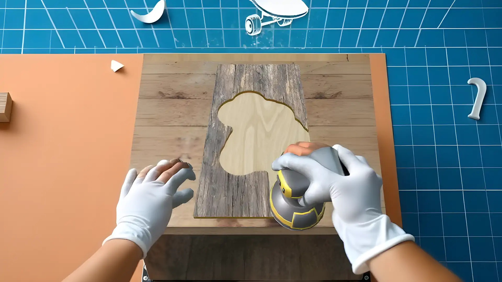 滑板艺术3D