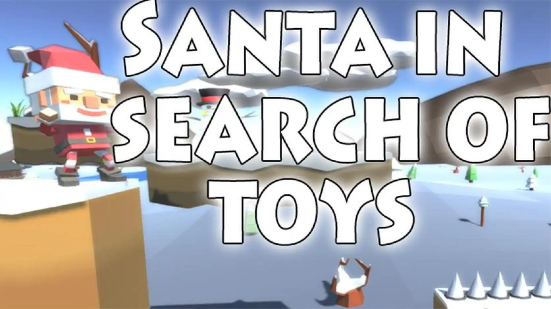 Santa in search of toys