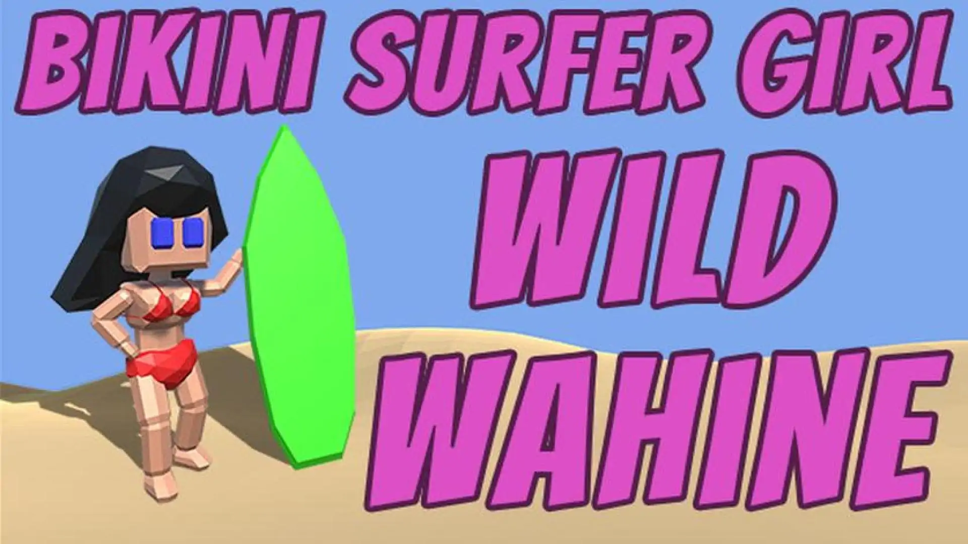 Bikini Surfer Girl - Wild Wahine